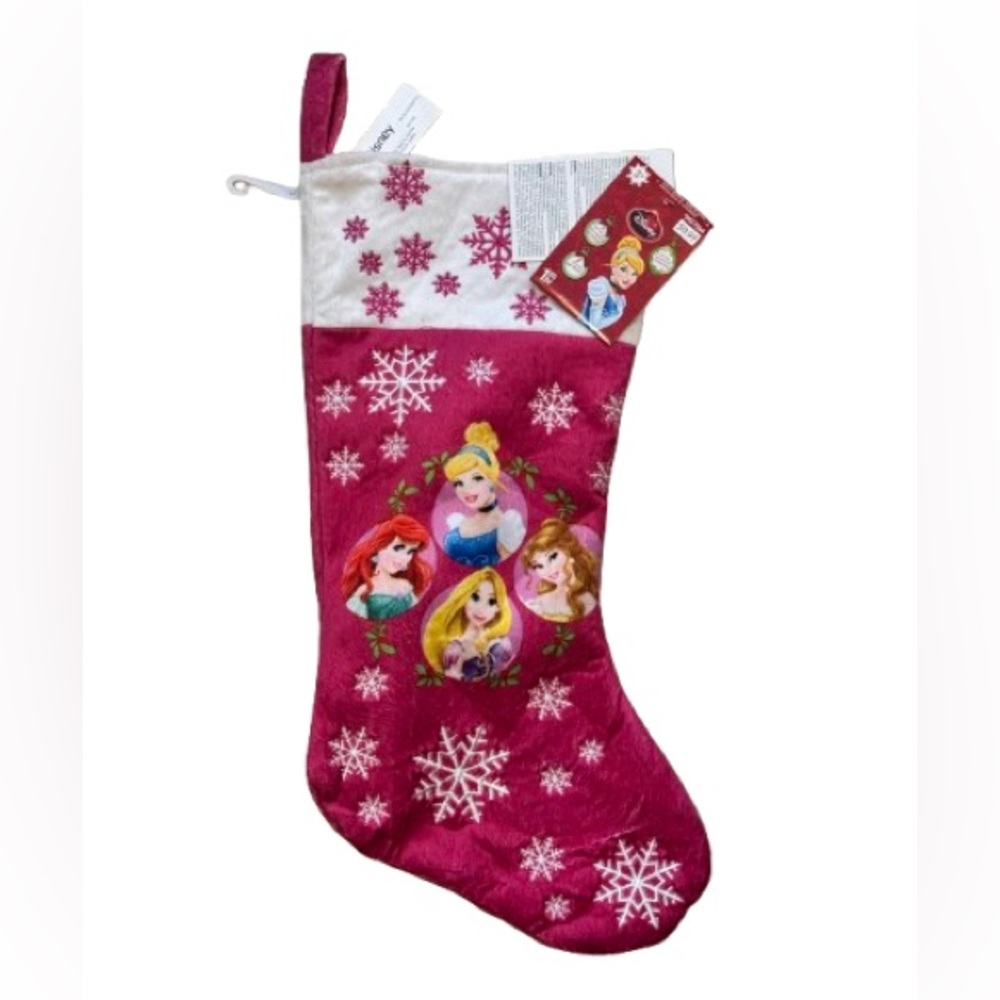 5 for $30 NWT! Disney Pink and White Princess Musical Stocking